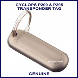 Cyclops Trakey transponder tag for P200 and P205 immobiliser systems