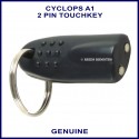 Cyclops Dynamco Paralyser P165 or P160 Immobiliser touch key - 2 pin