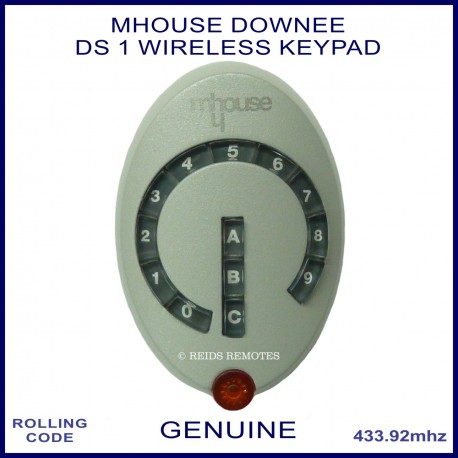 Downee DS1 genuine 13 key grey wireless keypad gate remote control