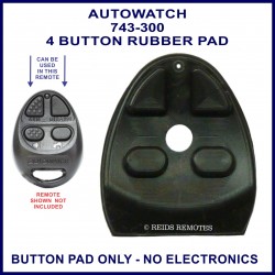 thumbnail image 2 of Autowatch 1 Button 433MHz Peanut Genuine Remote (225-000) - Replacement Immobiliser Key Fob 2 of 4