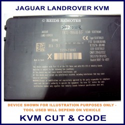 Land Rover & Jaguar key cuting & programming of smart key to KVM