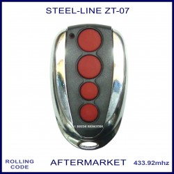 Steel-Line ZT-07 4 red button garage door remote control