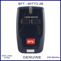BFT Mitto 2B 2 button swing or sliding gate remote control