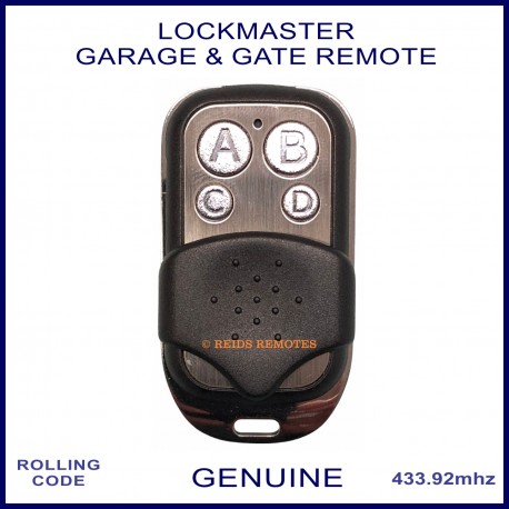 Lockmaster 4 button gate remote control to suit openers MK LM EK DSR