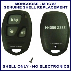 Mongoose M80 series 3 button MRC83-G & MRC83-R replacement shell
