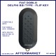 Photo shows the back of the key