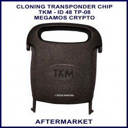The large TKM in the middle of the chip identifies it as suited to cloning ID48 Megamos Crypto keys
