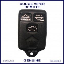 Dodge Viper US model 315MHz GQ43VT7T central locking remote control