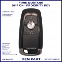 Ford Mustang 2017 onward 3 button smart proximity remote key