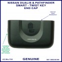 Nissan Dualis & Pathfinder 2 button smart twist key remote end cap