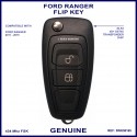 Ford Ranger PK Series 1 2011 - 2015 2 Button ID63 Genuine flip key