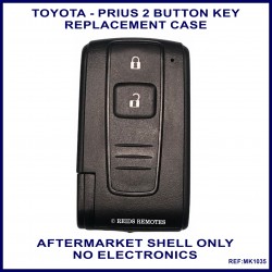 Toyota Prius 2 button smart key replacement casing & blade