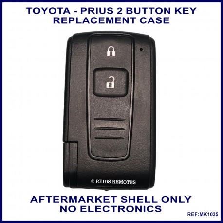Toyota Prius 2 button smart key replacement casing & blade