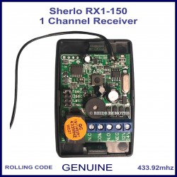 Sherlo RX1 - 150 1 channel 150m range code hopping receiver unit