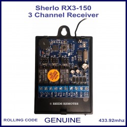 Sherlo RX3 - 150 3 channel 150m range code hopping receiver unit