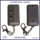 Photo shows the front and back of the new styel Garrison 102RD remote control