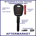 Fuso trucks compatible Mitsubishi transponder key