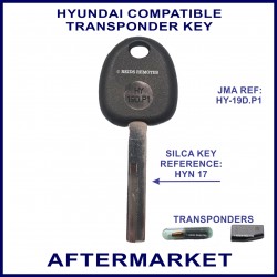 Hyundai Accent & Veloster transponder car key cut & cloned