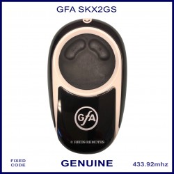 GFA SKX2GS 2 button fixed code 9 dip switch 433MHz remote control