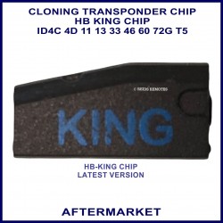 HB King cloning transponder chip for use with Handy Baby device