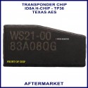 IDTOY-H - TP36 Toyota H-chip 128Bit transponder chip