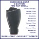 The back of this aftermarket 3 button Mercedes fobik case does not have any logo on it