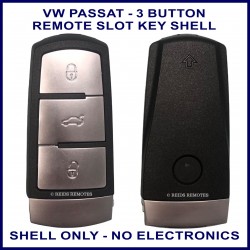 VW Passat 3C0959752BA or 3C0959752BG replacement slot key remote case