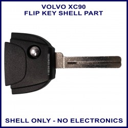 Volvo XC90 replacement flip key shell - key part