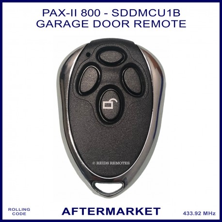 PAX-II 800 sectional garage door SDDMCU1B compatible HFY564A remote control