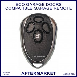 ECO garage doors ECO EGG 4 button compatible garage door remote control