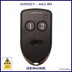 Airkey AK2 - N Serial number 2 button remote control