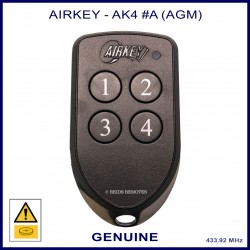 Airkey AK4 - A Serial number 4 button remote control