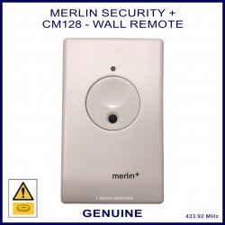 Merlin + CM128 - wireless garage door wireless wall remote