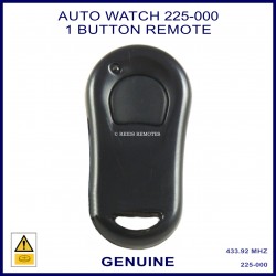 Auto Watch 225-000  R9006 / SRD 1e FCC ID: OXC-2251 button black car alarm remote control