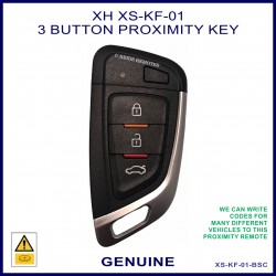 XS-KF-01-BSC universal 3 button programable smart proximity remote key
