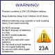 Alkaline batteries are hazardous and should be kept out of reach of children at all times