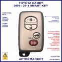 Toyota Camry 2009 - 2011 4 button smart proximity key 314 MHz ASK 4D 80 bit